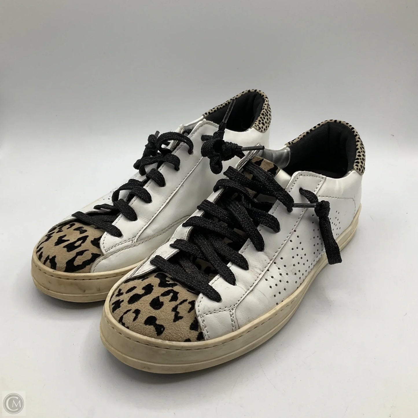 Shoes Sneakers By P448 In Leopard Print, Size: 9