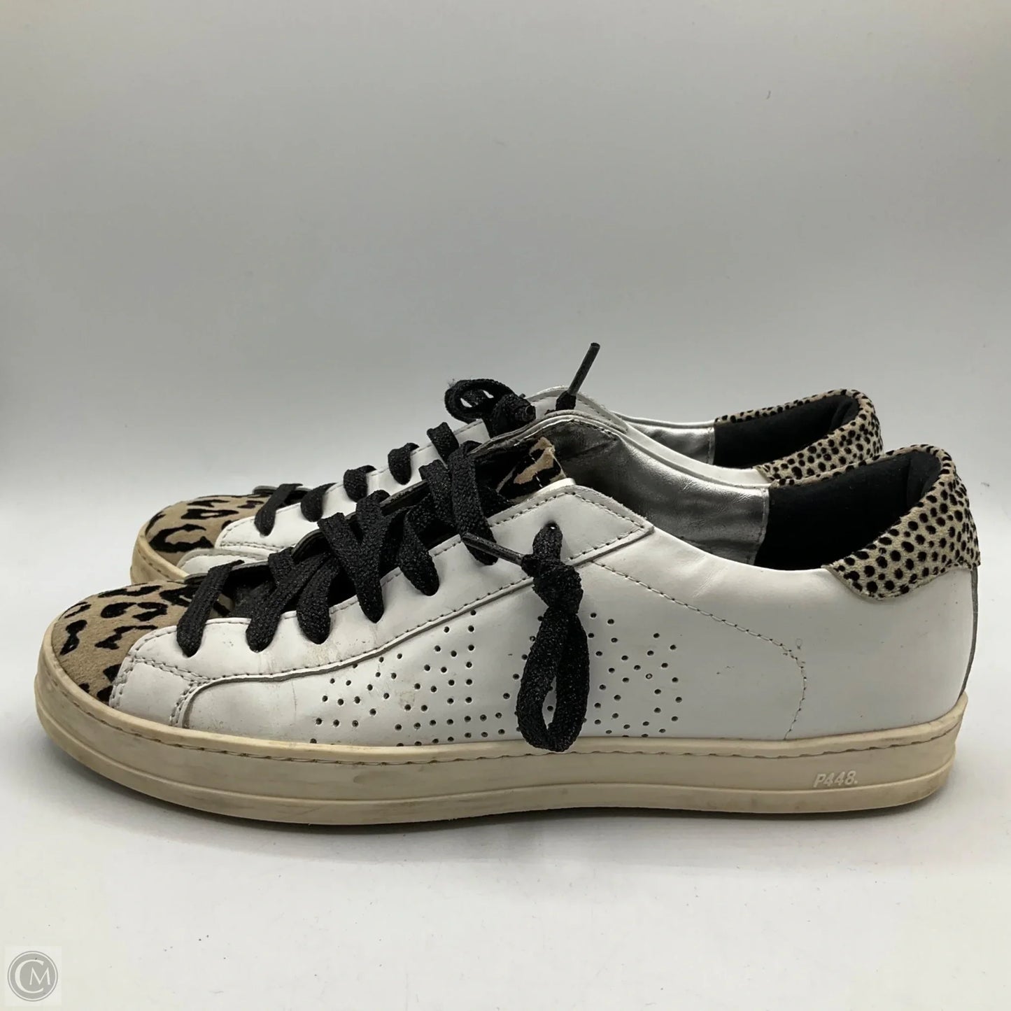 Shoes Sneakers By P448 In Leopard Print, Size: 9