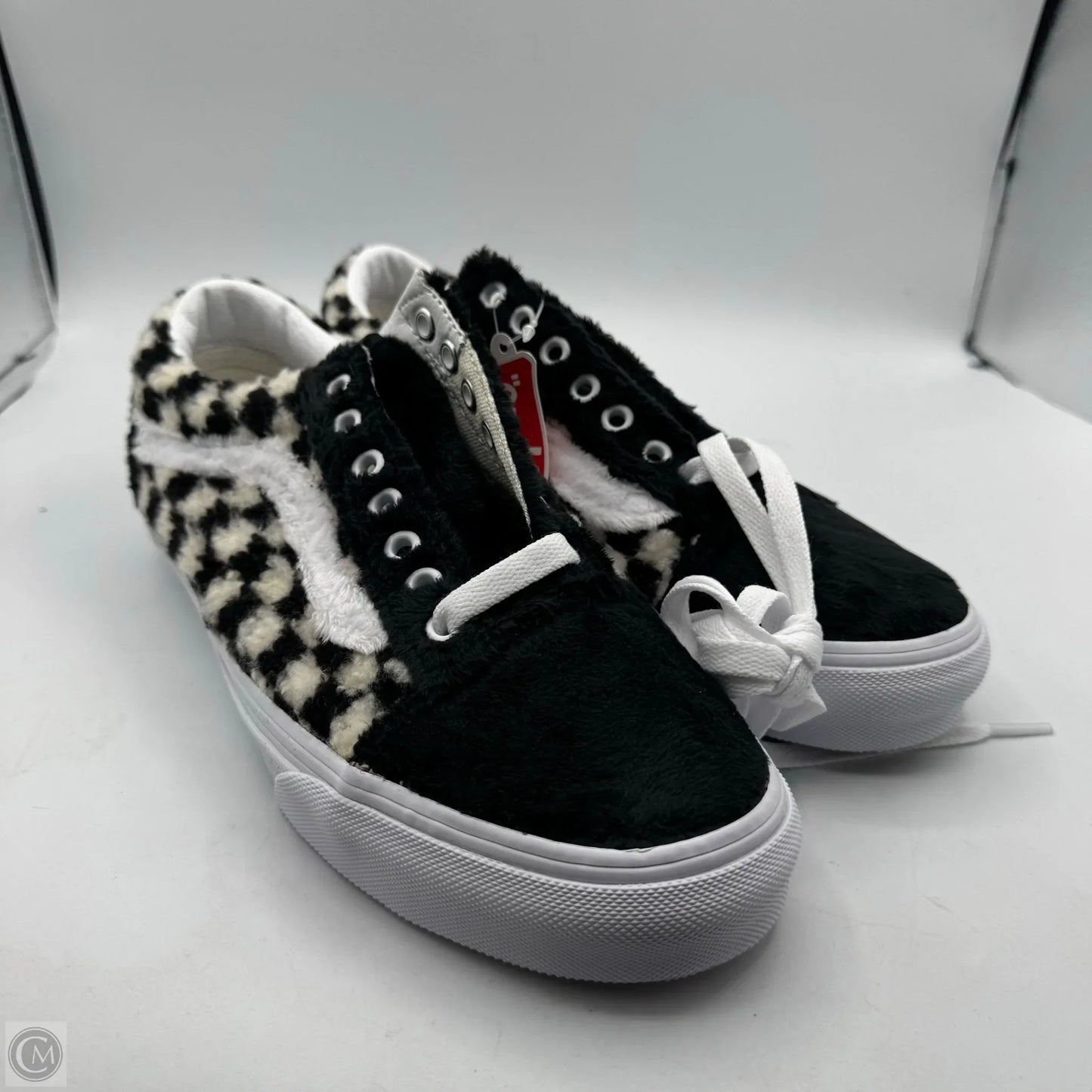 Shoes Sneakers By Vans In Checkered Pattern, Size: 8