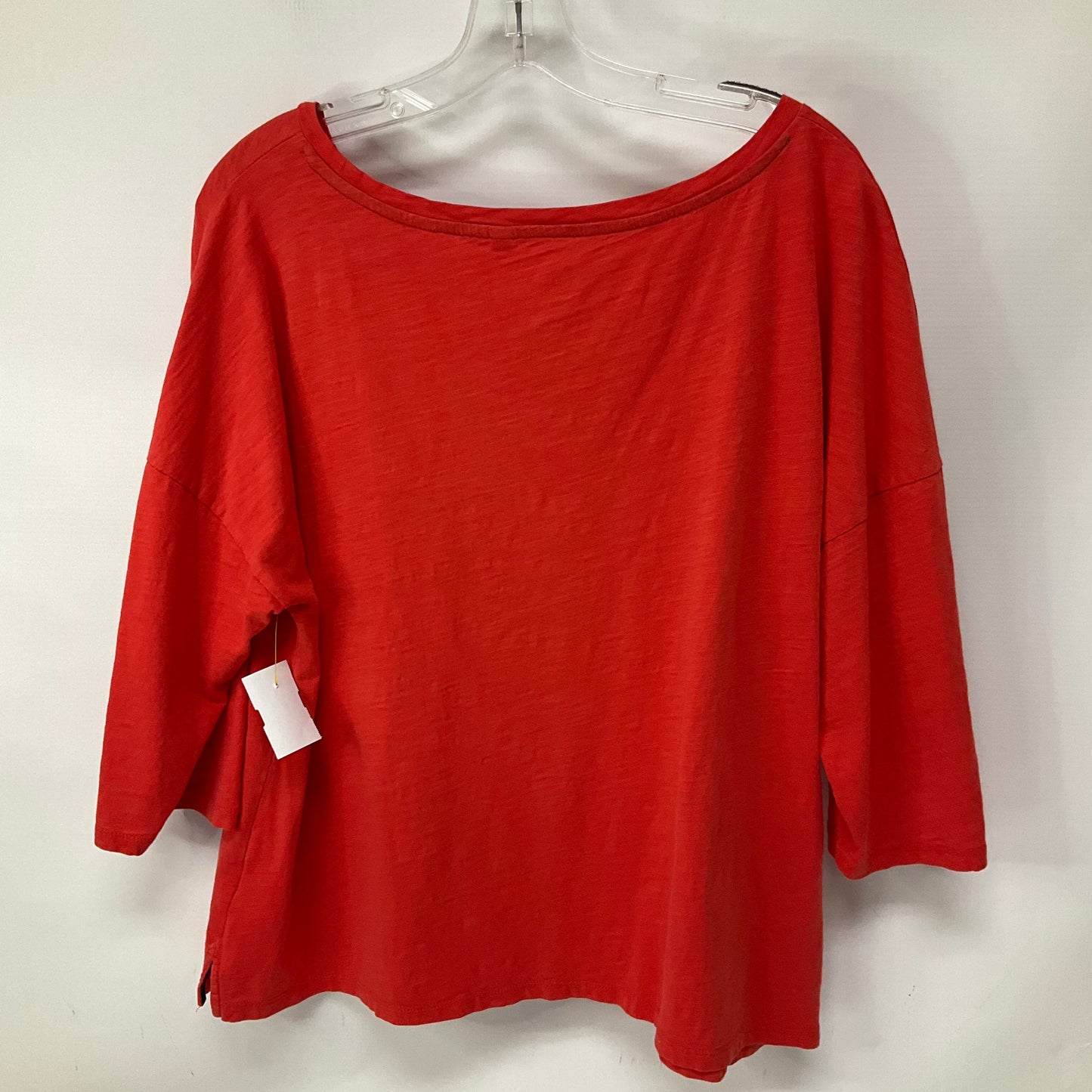 Top Short Sleeve By Boden In Orange, Size: L