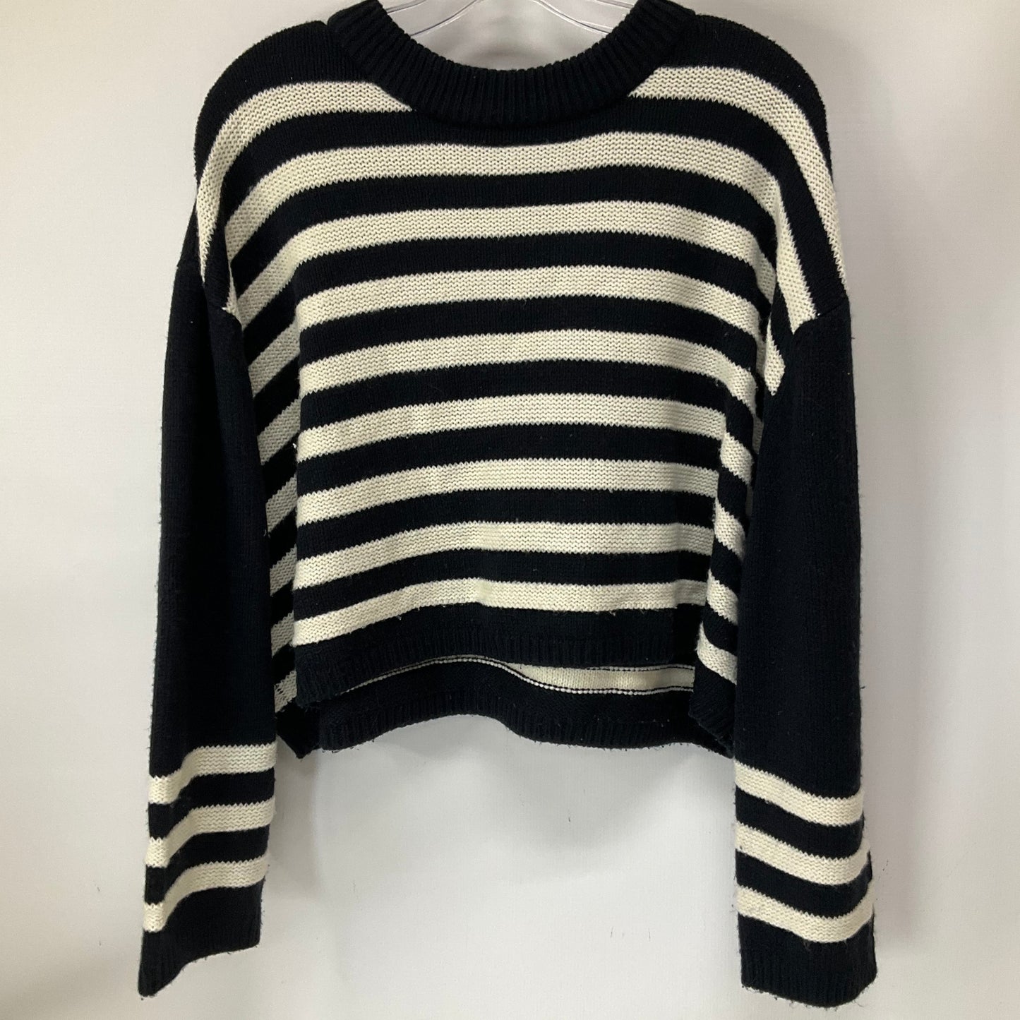 Sweater By Topshop In Striped Pattern, Size: M