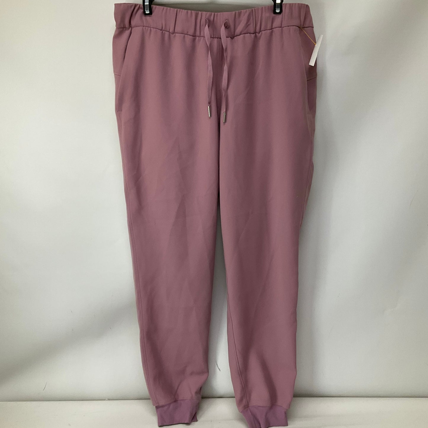 Athletic Pants By Lululemon In Pink, Size: 10