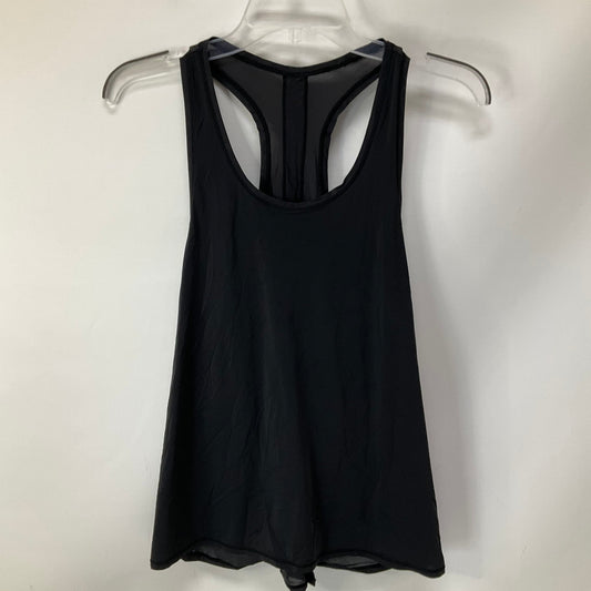 Athletic Tank Top By Lululemon In Black, Size: 4