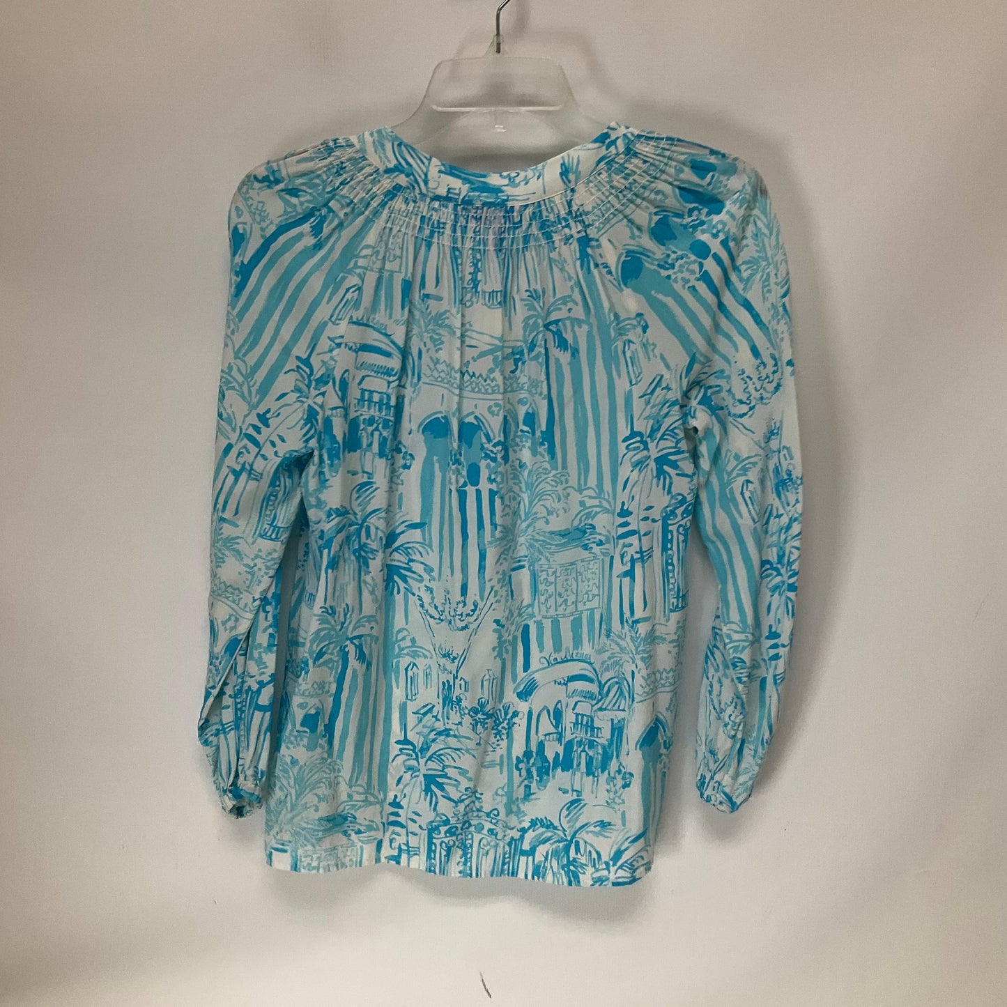 Blue Top Long Sleeve Lilly Pulitzer, Size S