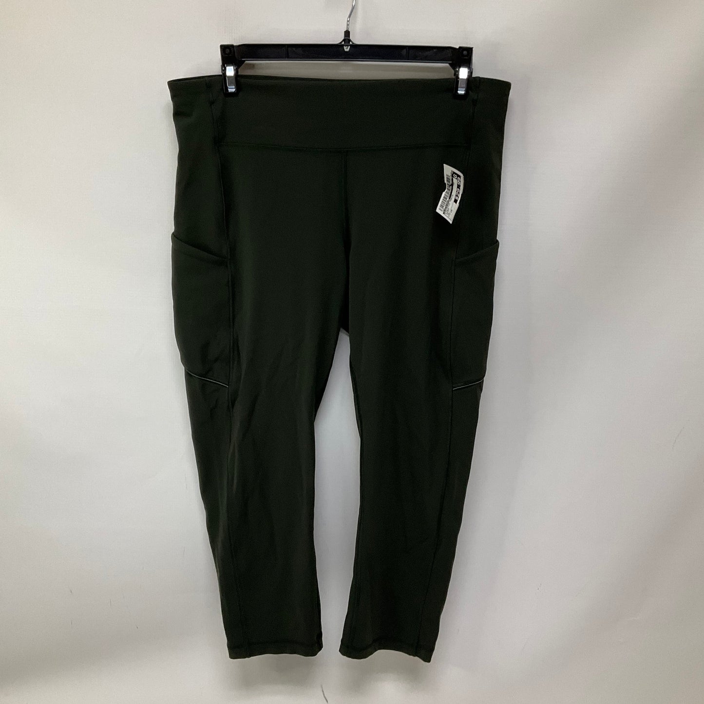 Athletic Pants By Lululemon In Green, Size: 10