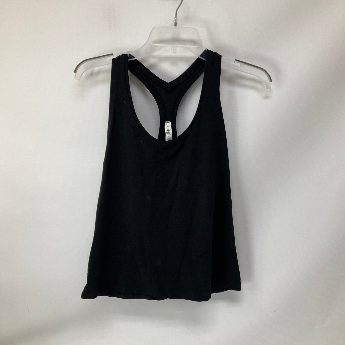 Athletic Tank Top By Lululemon In Black, Size: 16