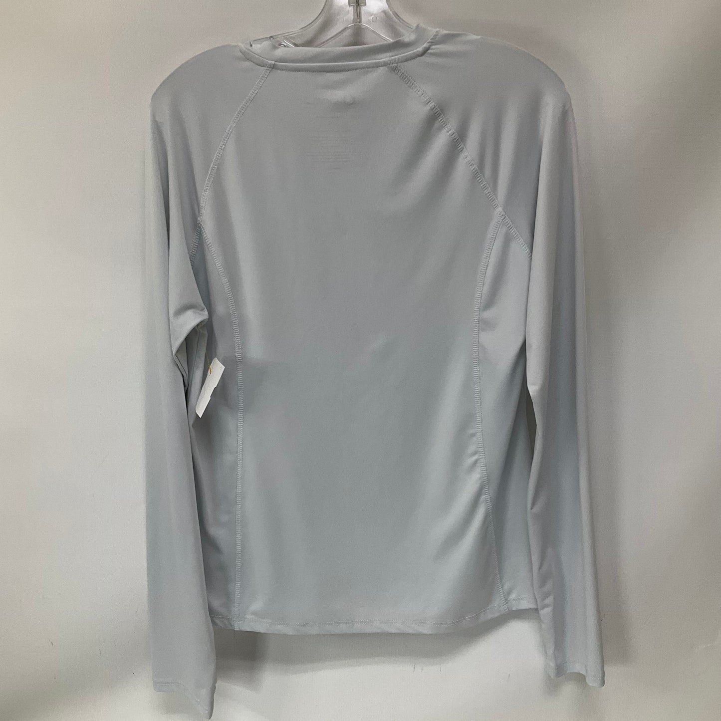 Athletic Top Long Sleeve Crewneck By Cmc In Grey, Size: L