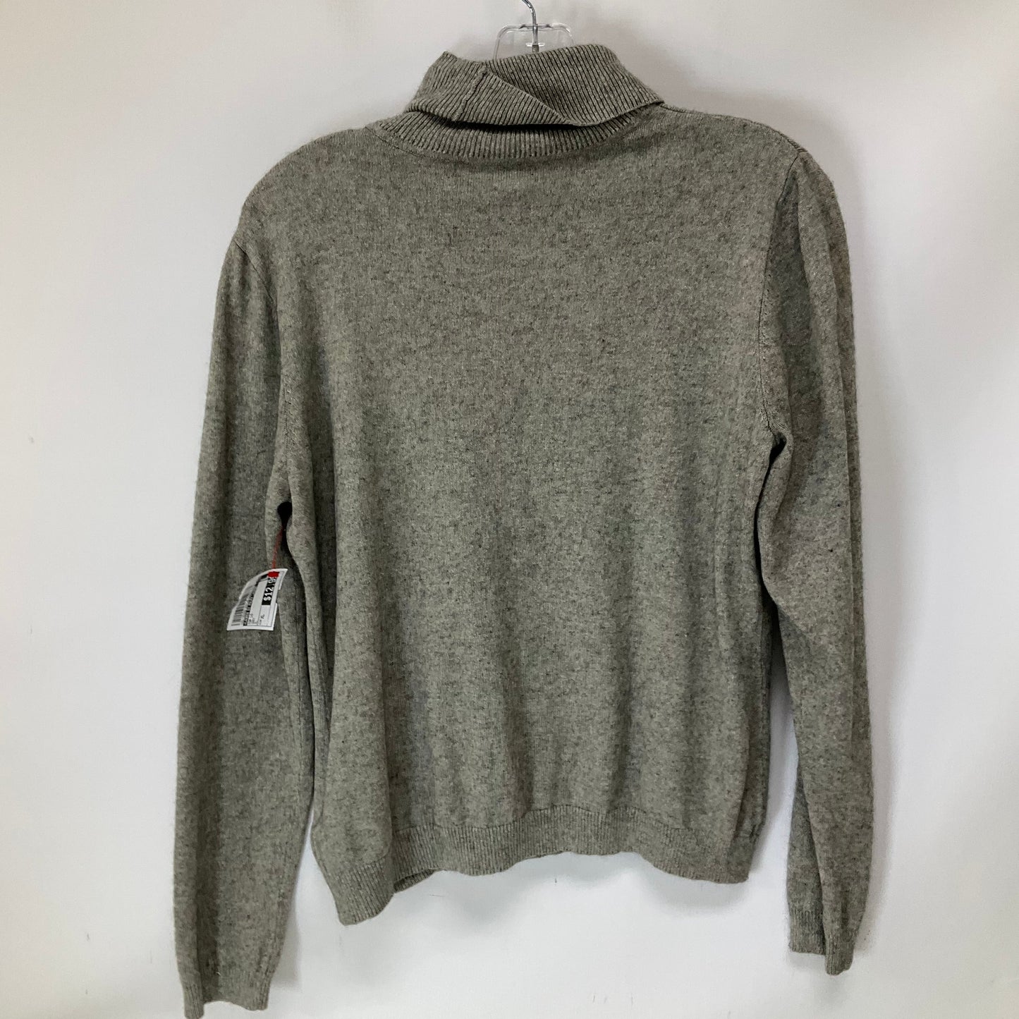 Top Long Sleeve By Lauren By Ralph Lauren In Grey, Size: Xl