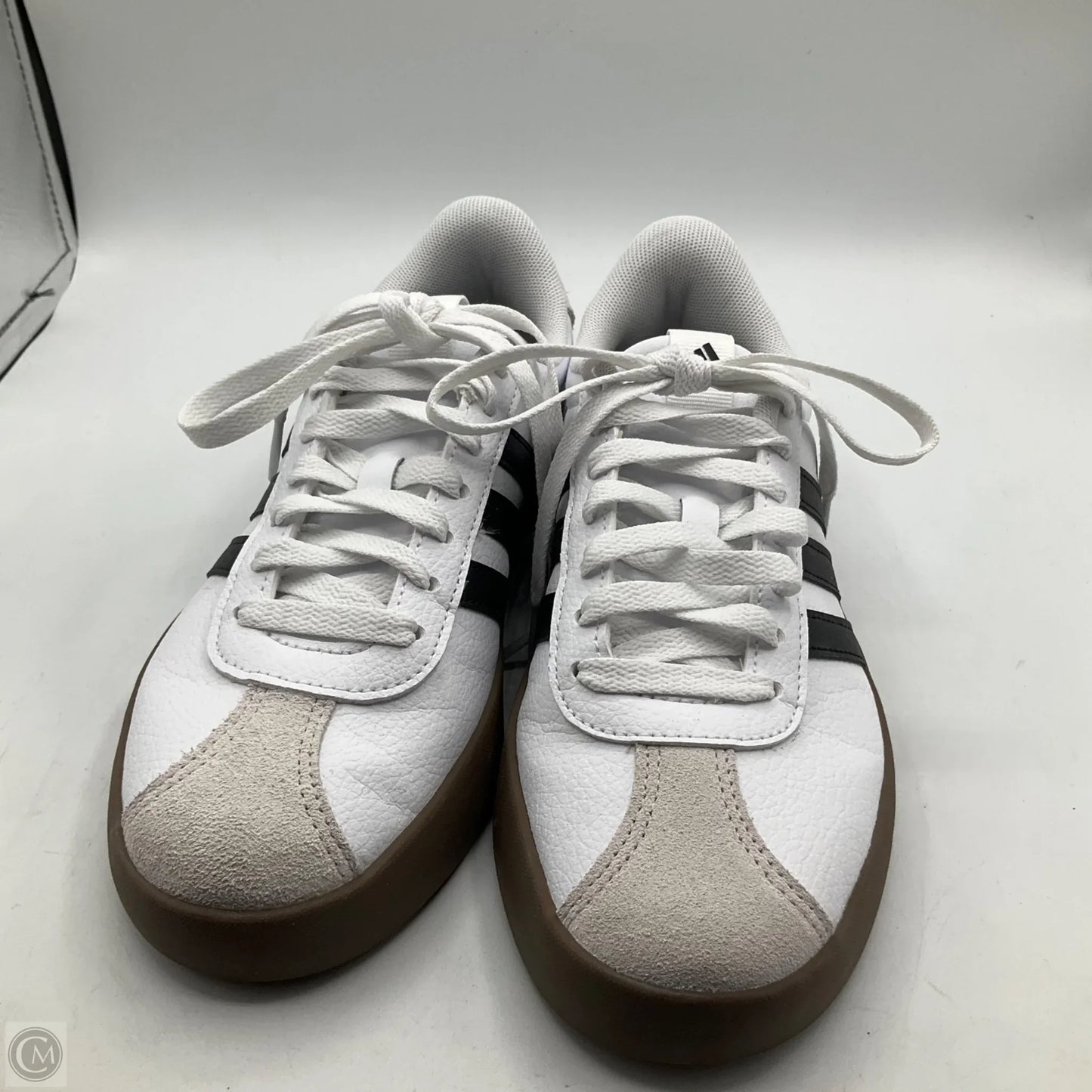 Shoes Sneakers By Adidas In Black & White, Size: 7