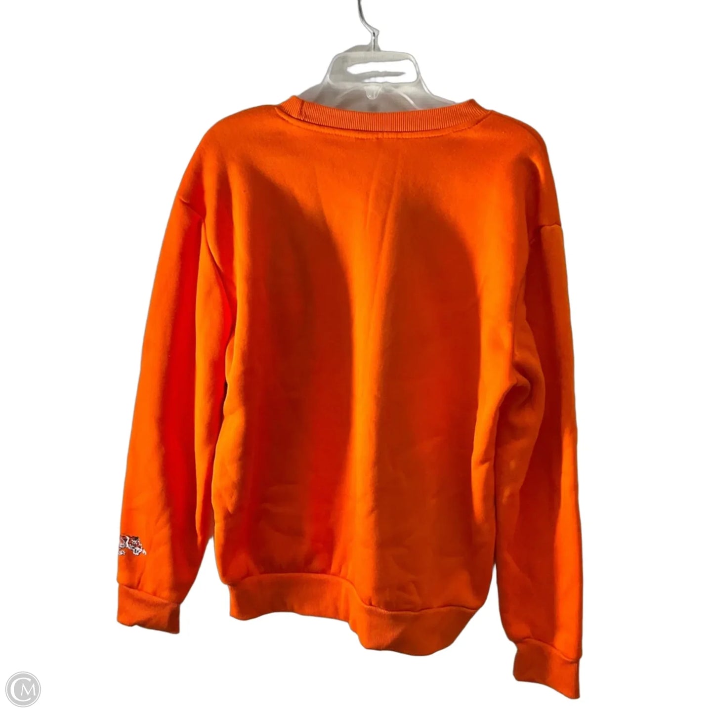Top Long Sleeve By Nfl In Orange, Size: M