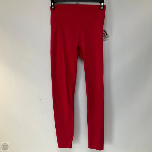 Athletic Leggings By Lululemon In Red, Size: 2