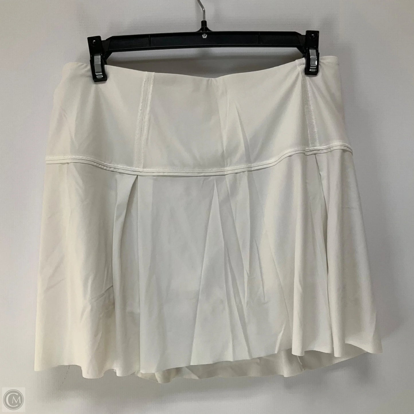 Athletic Skort By Lululemon In White, Size: 12