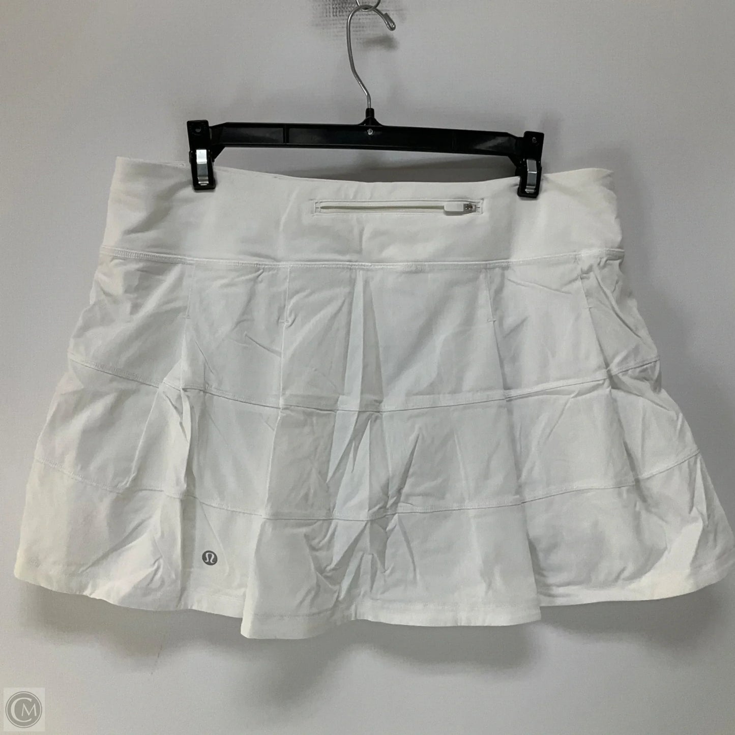 Athletic Skort By Lululemon In White, Size: 10