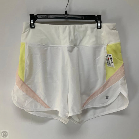 Athletic Shorts By Sweaty Betty In White, Size: M