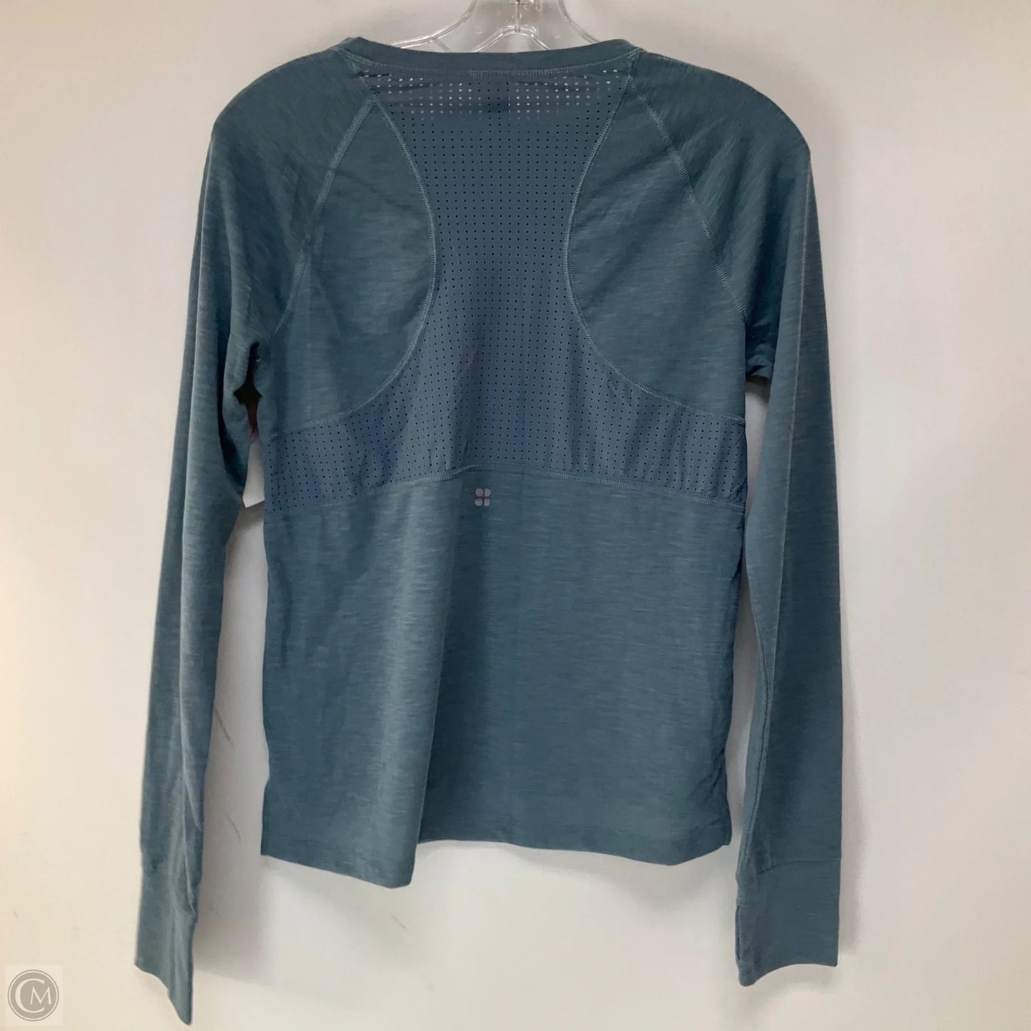 Athletic Top Long Sleeve Crewneck By Sweaty Betty In Blue, Size: S