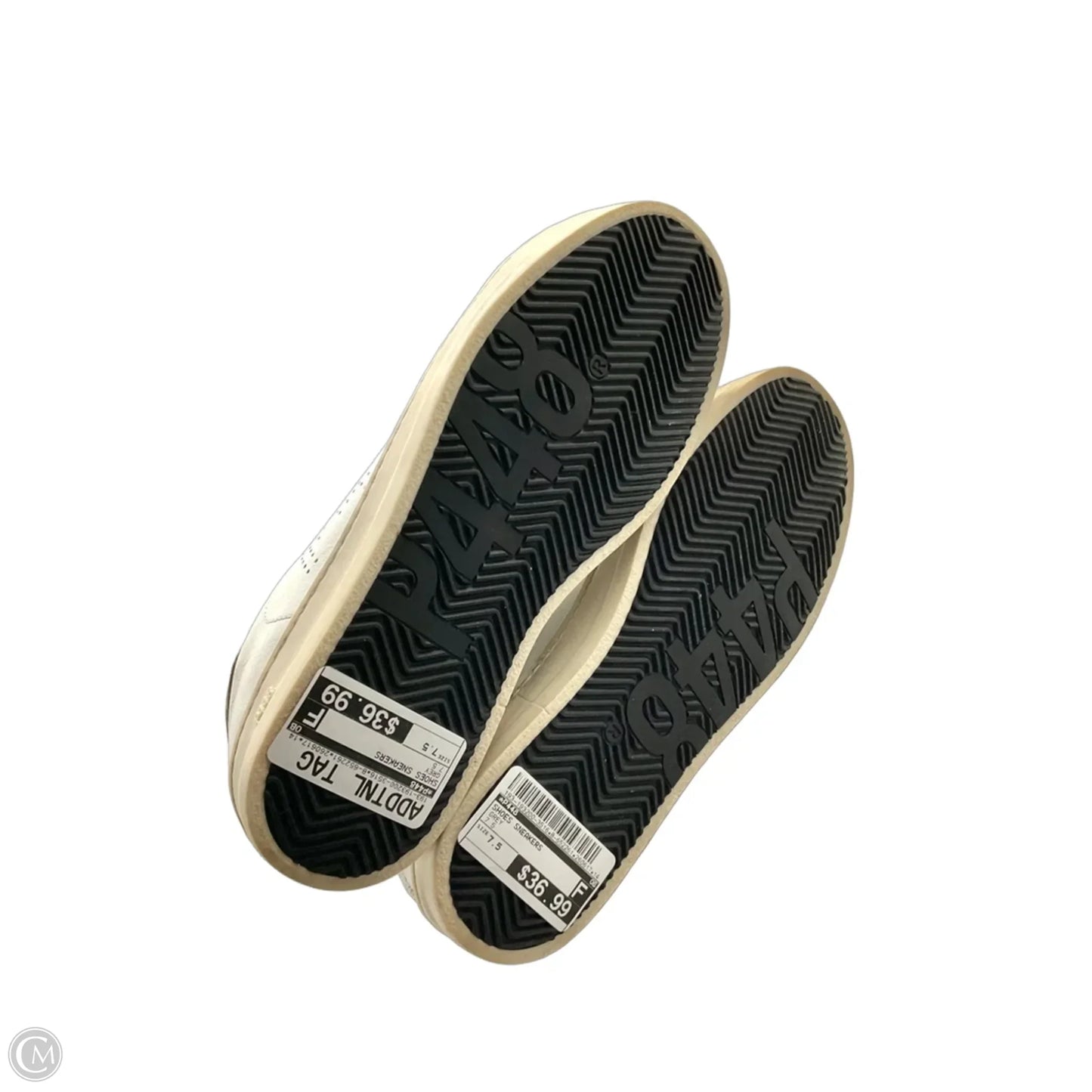 Shoes Sneakers By P448 In Grey, Size: 7.5