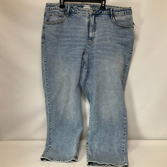 Jeans Straight By Ava & Viv  Size: 22