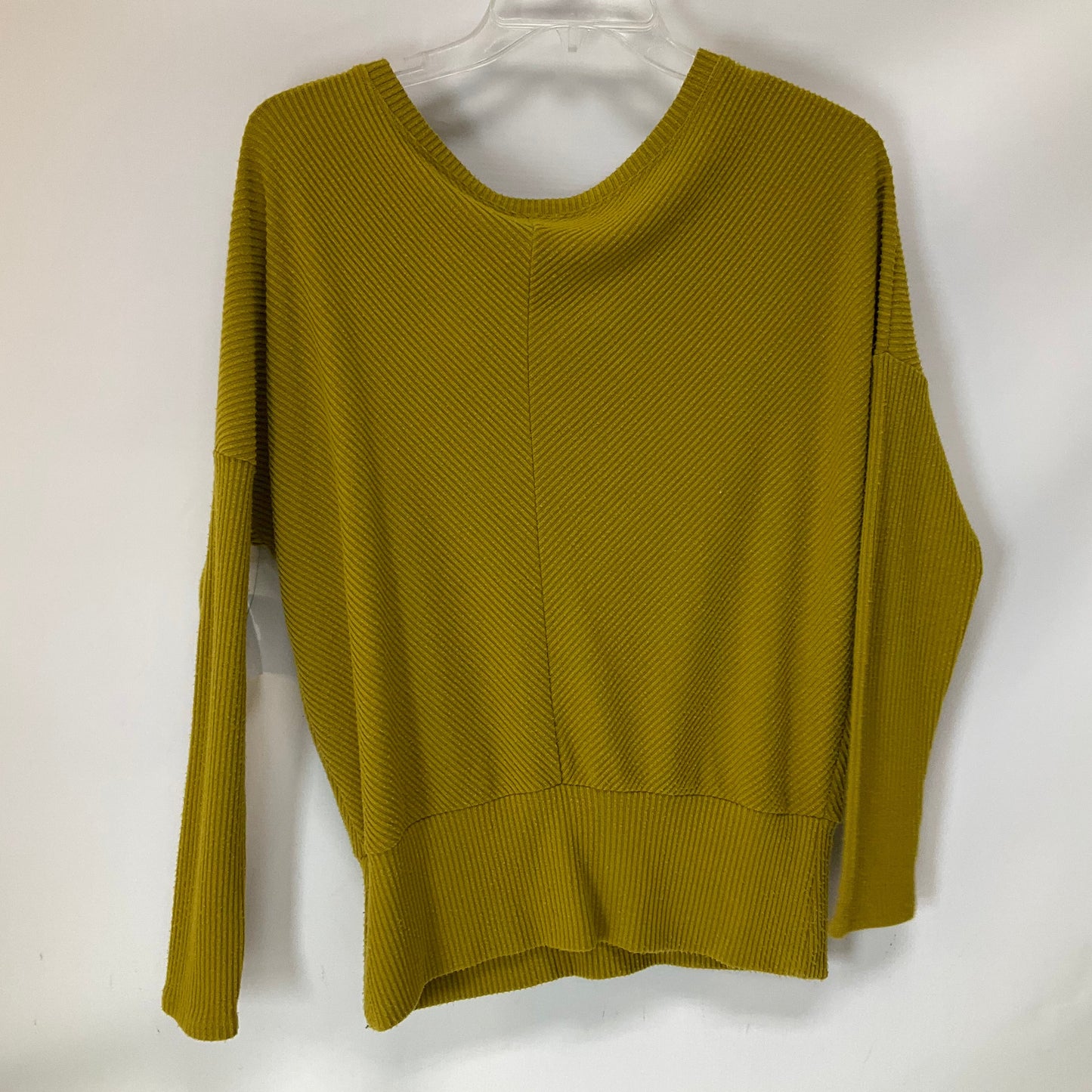 Top Long Sleeve By Peyton Jensen In Green, Size: Xs