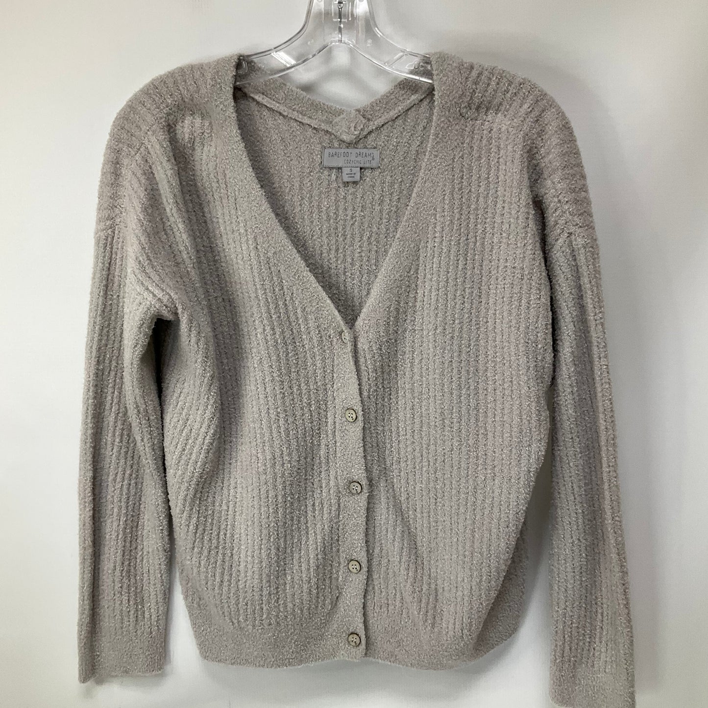 Cardigan By Barefoot Dreams In Grey, Size: S