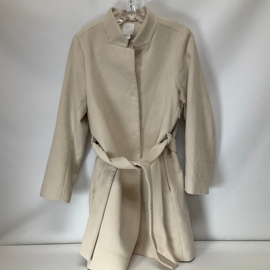 Coat Other By H&m In Cream, Size: M