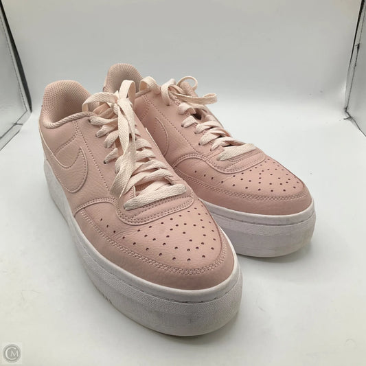 Shoes Athletic By Nike In Pink, Size: 10