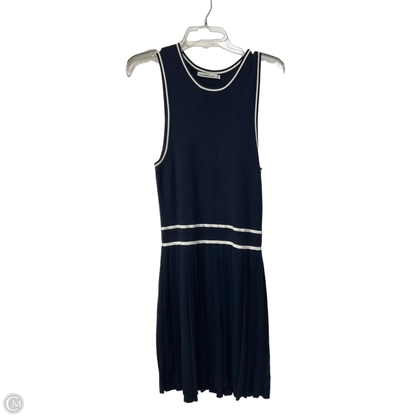 Dress Casual Midi By Abercrombie And Fitch In Blue, Size: M