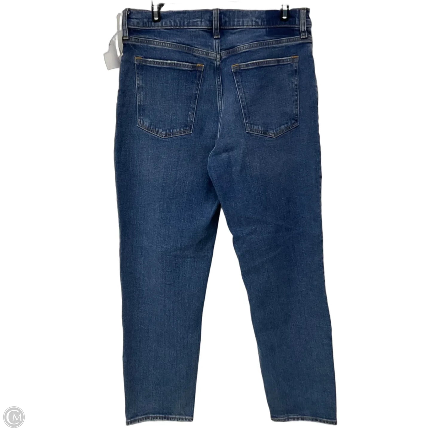 Jeans Straight By Abercrombie And Fitch In Blue Denim, Size: 10