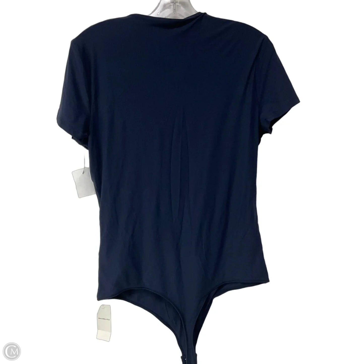 Top Short Sleeve By Abercrombie And Fitch In Blue, Size: Xl