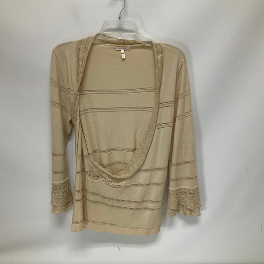 Beige Top Long Sleeve Escada, Size L