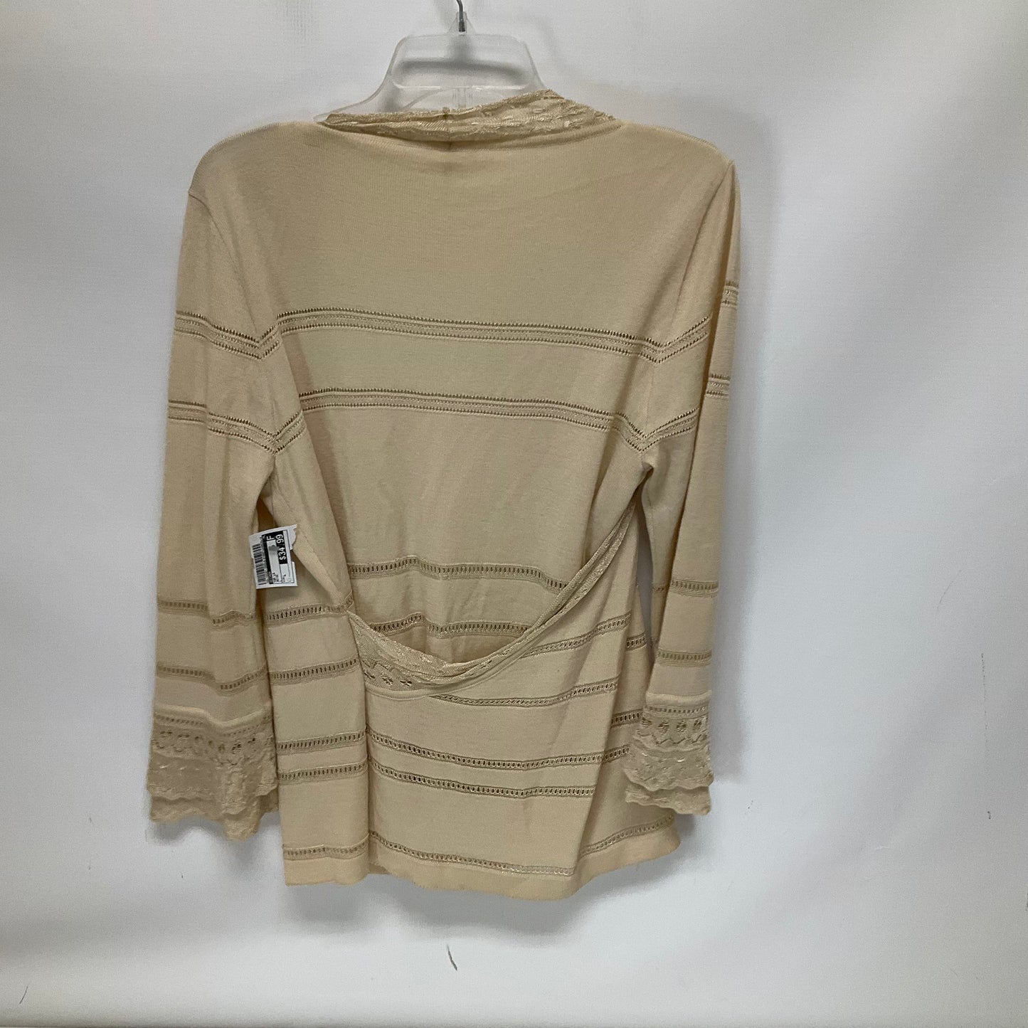 Beige Top Long Sleeve Escada, Size L