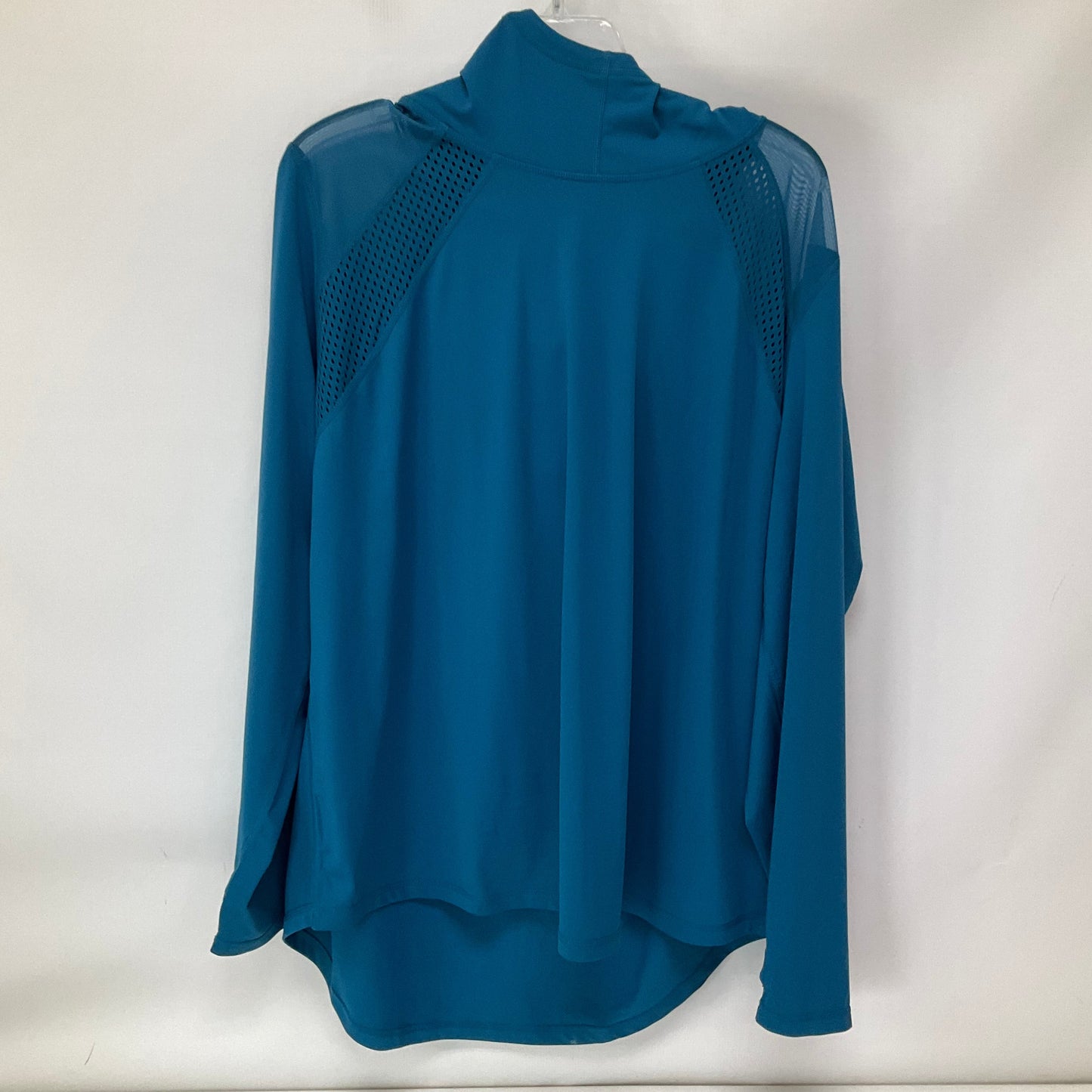 Blue Athletic Sweatshirt Hoodie Zella, Size 2x