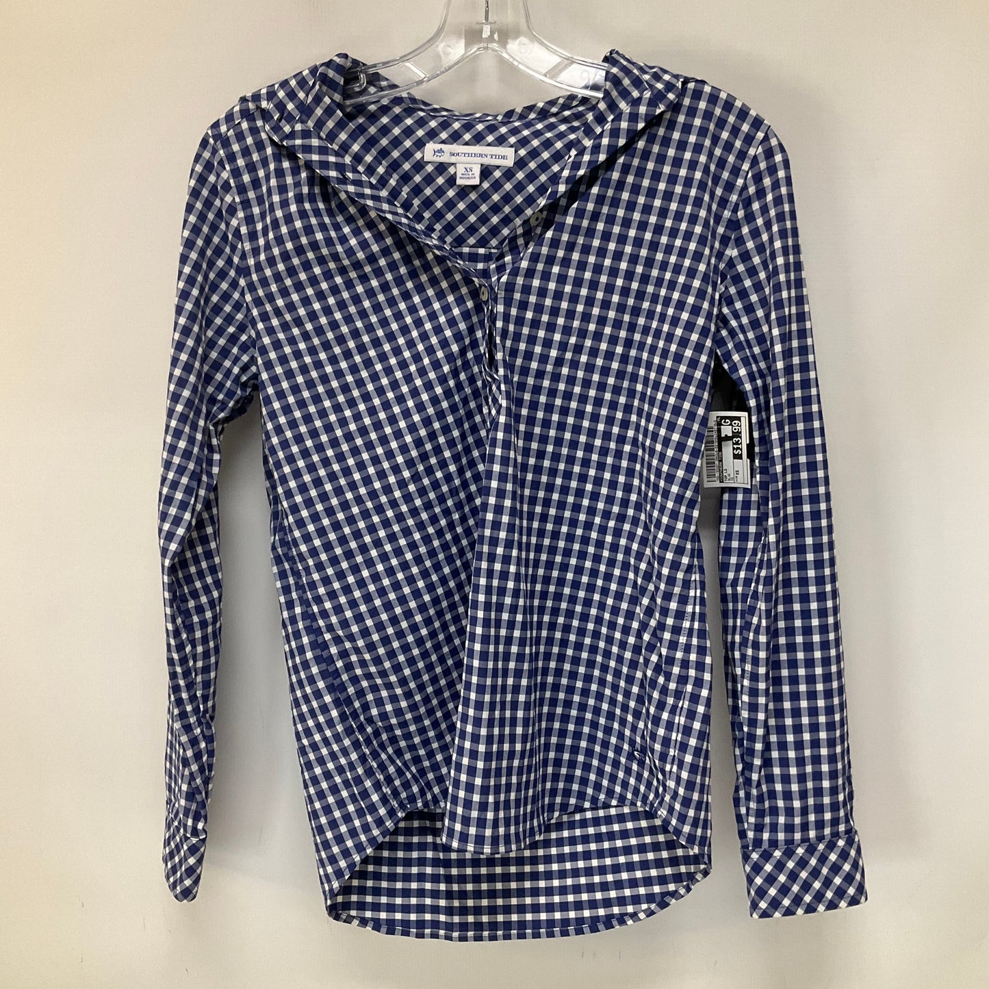 Blue Top Long Sleeve Southern Tide, Size Xs