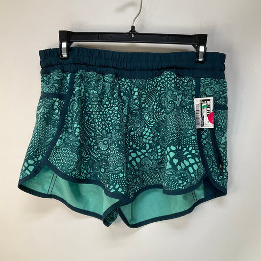 Athletic Shorts By Lululemon In Green, Size: 10