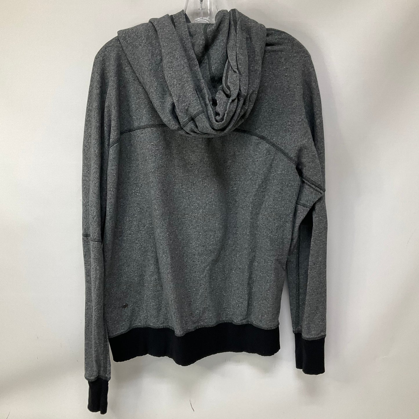 Sweatshirt Hoodie By Lululemon In Grey, Size: 6