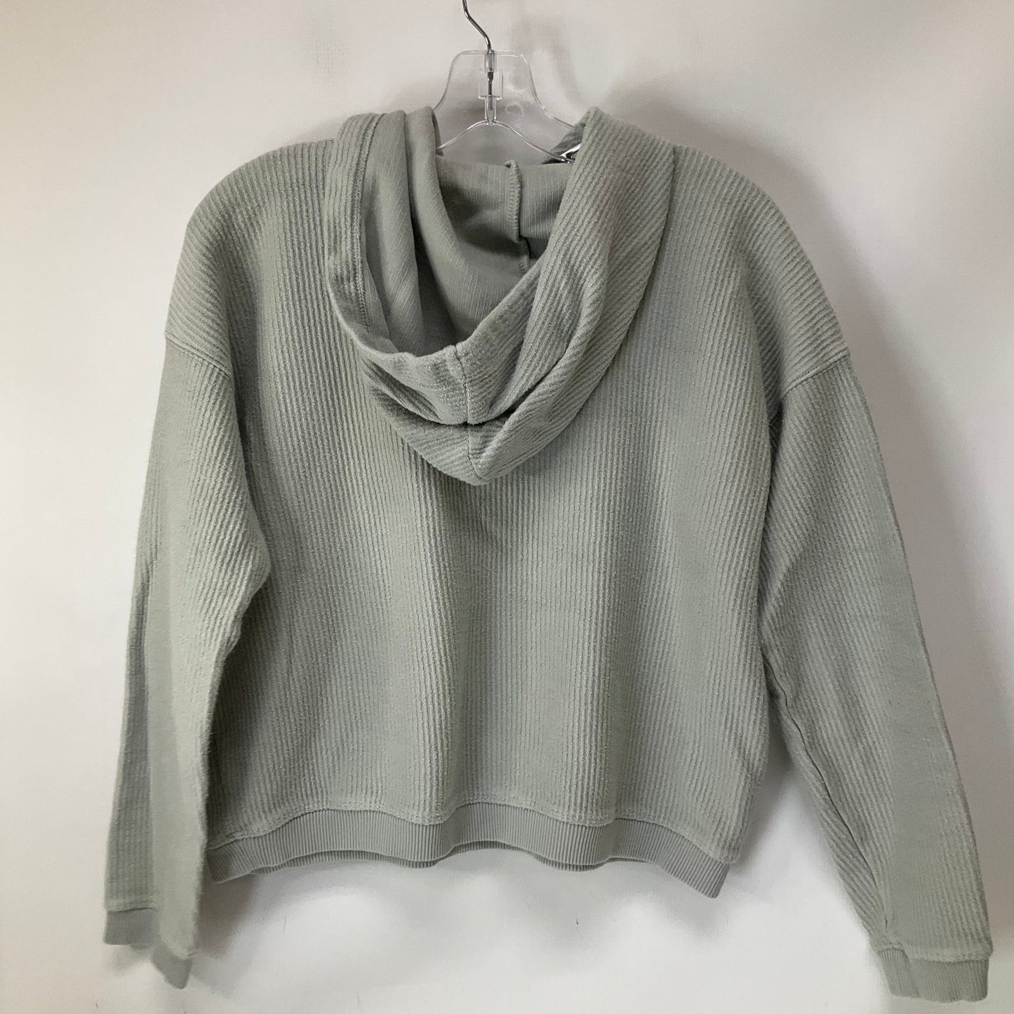 Sweatshirt Hoodie By Aerie In Grey, Size: S