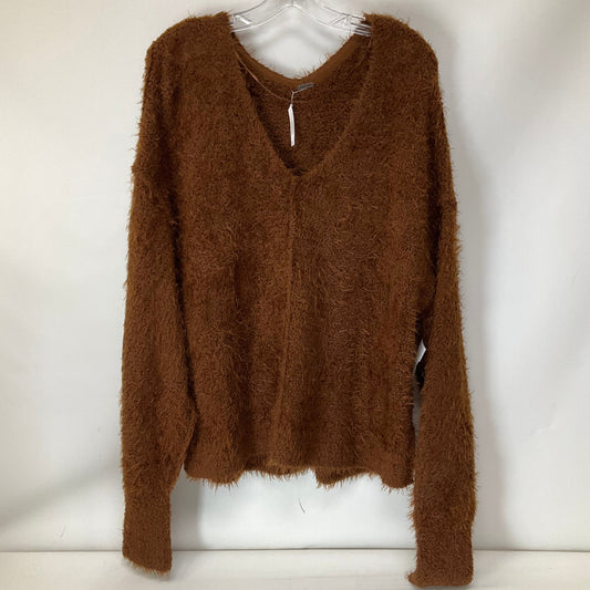 Sweater By Free People In Brown, Size: S