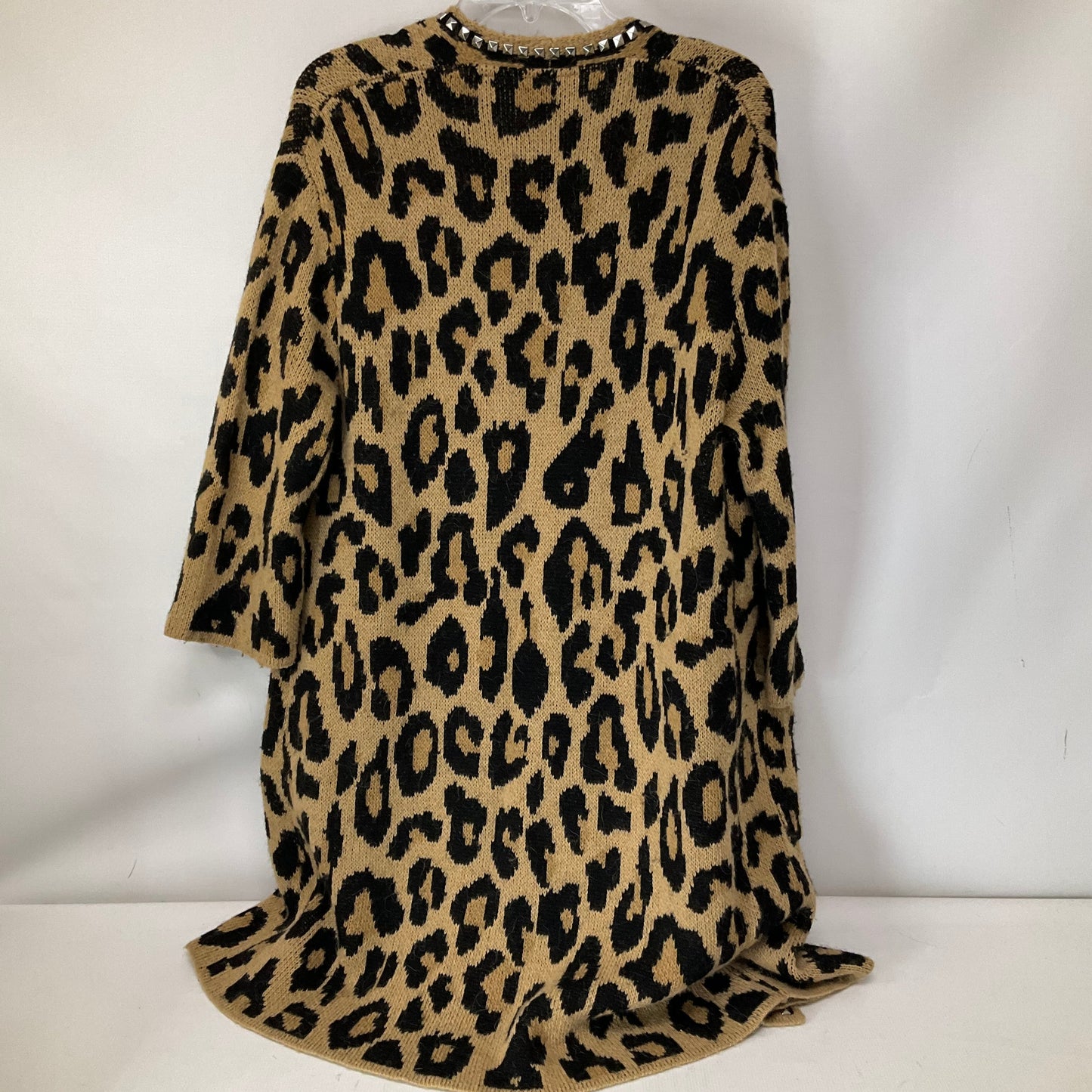 Sweater Cardigan By Joes Jeans In Animal Print, Size: S