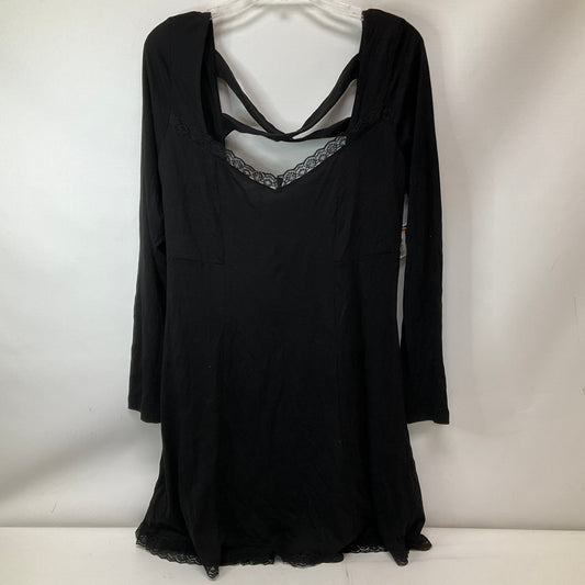 Dress Casual Short By Anthropologie In Black, Size: L