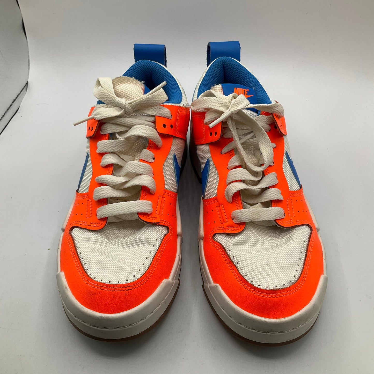 Shoes Sneakers By Nike In Blue & Orange, Size: 9.5