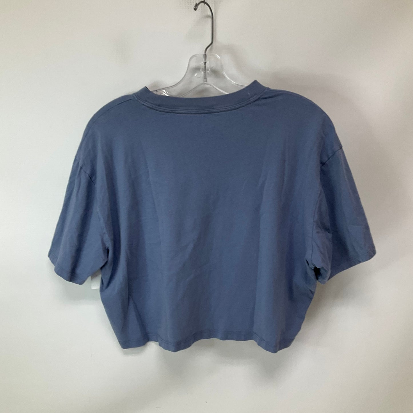 Top Short Sleeve By Abercrombie And Fitch In Blue, Size: M