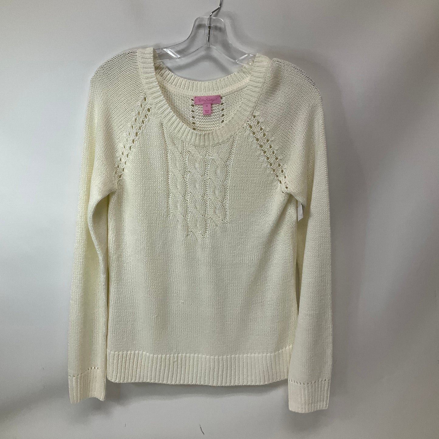 Sweater By Lilly Pulitzer In Cream, Size: M