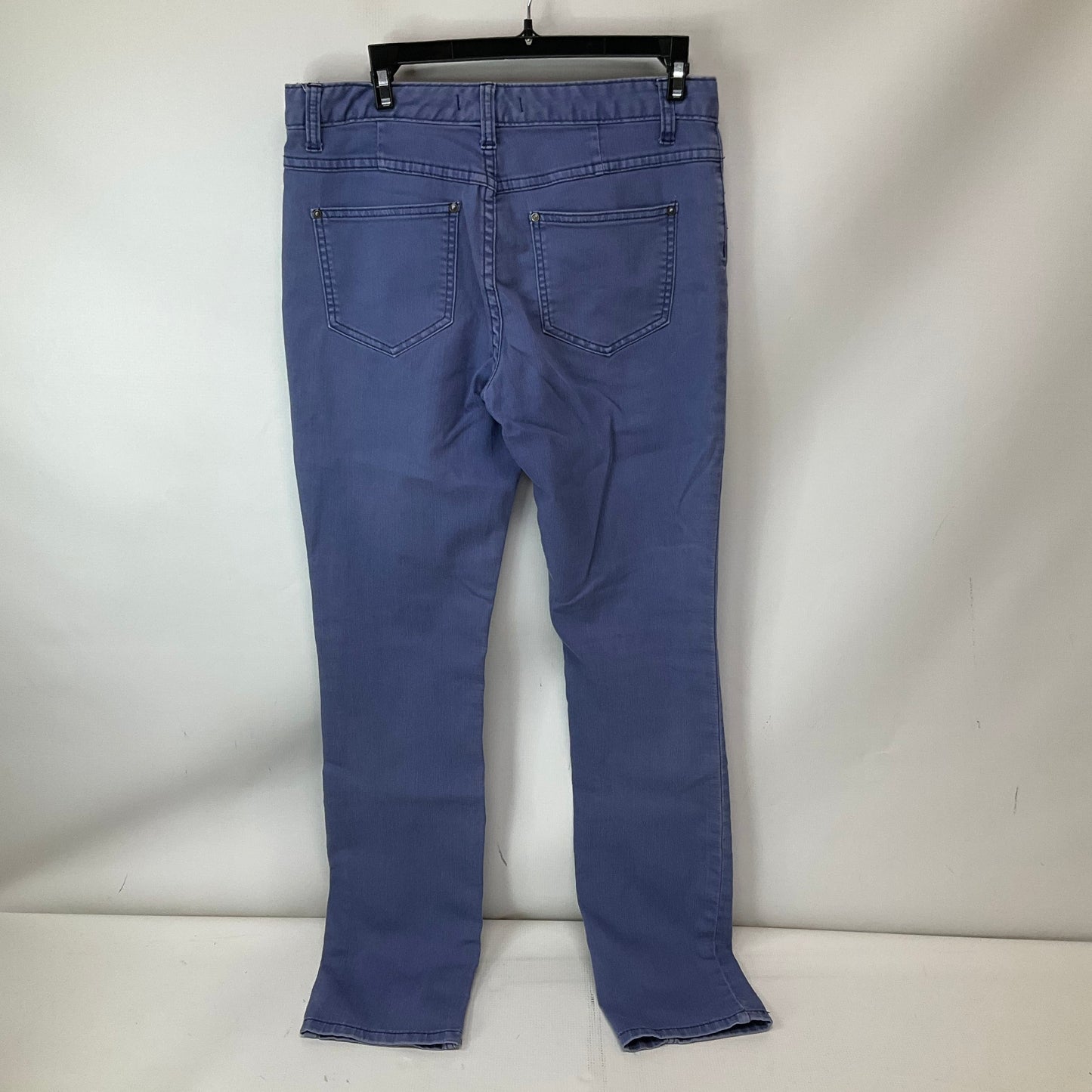 Jeans Straight By Free People In Blue Denim, Size: 6