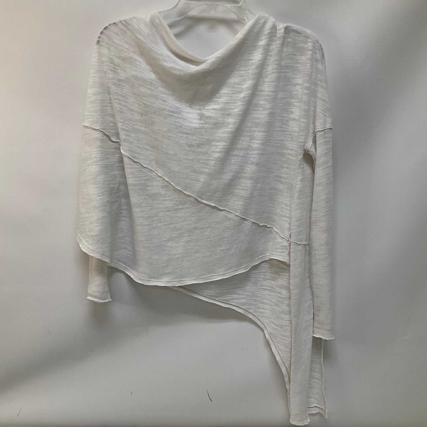 Top Long Sleeve By Free People In White, Size: S