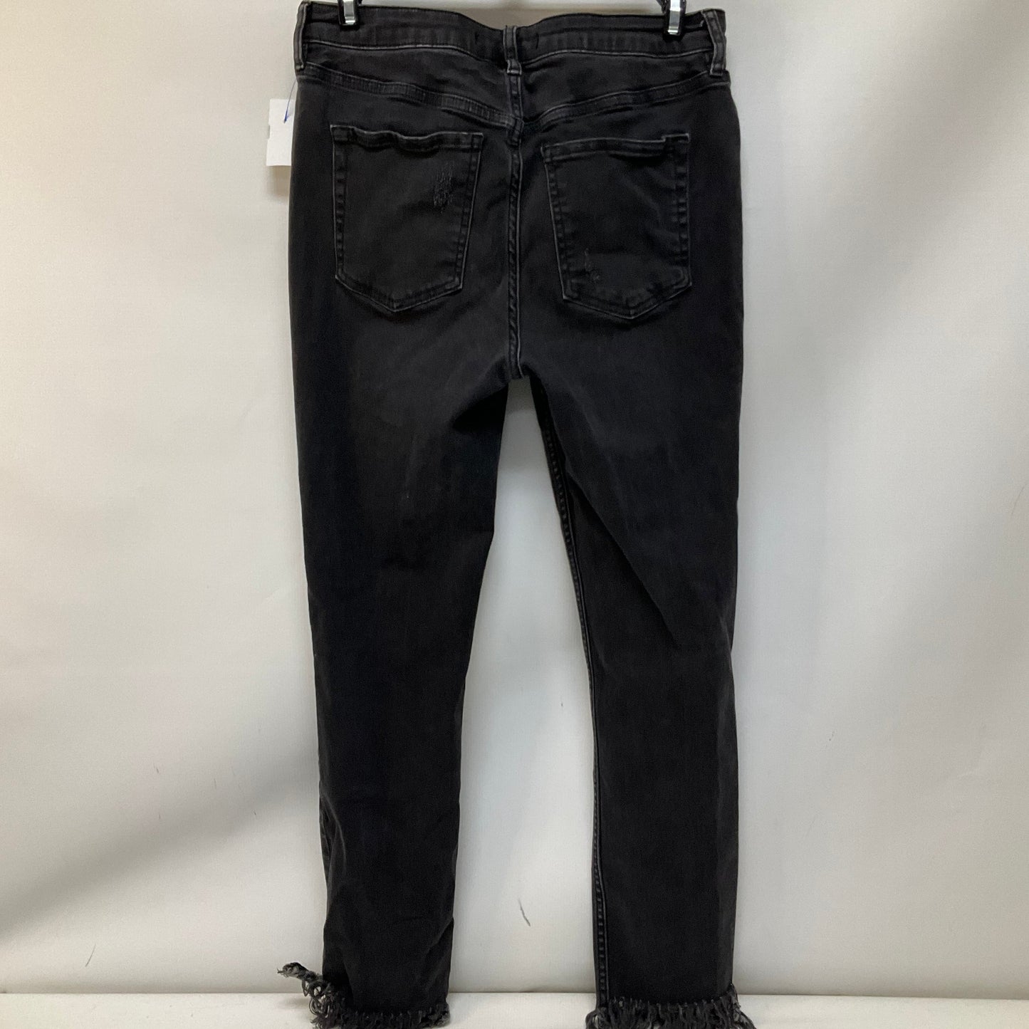 Jeans Skinny By Free People In Black, Size: 8