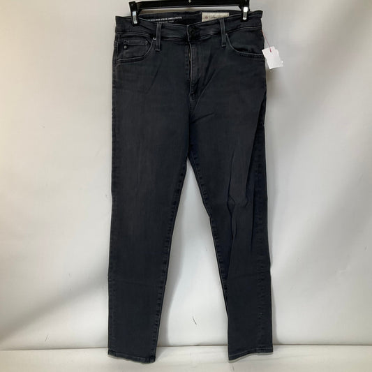 Jeans Skinny By Anthropologie In Grey, Size: 6