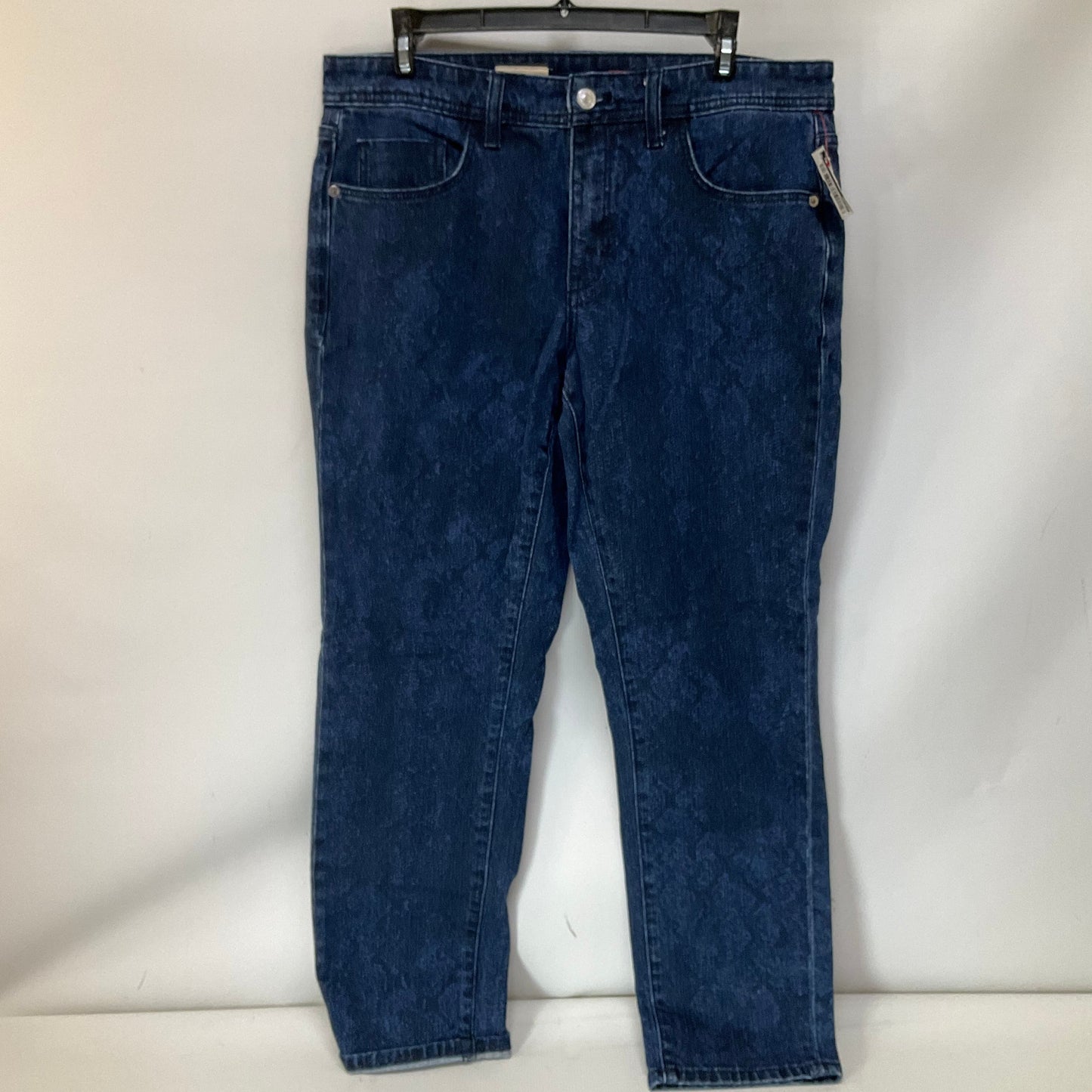 Jeans Straight By Pilcro In Blue Denim, Size: 8