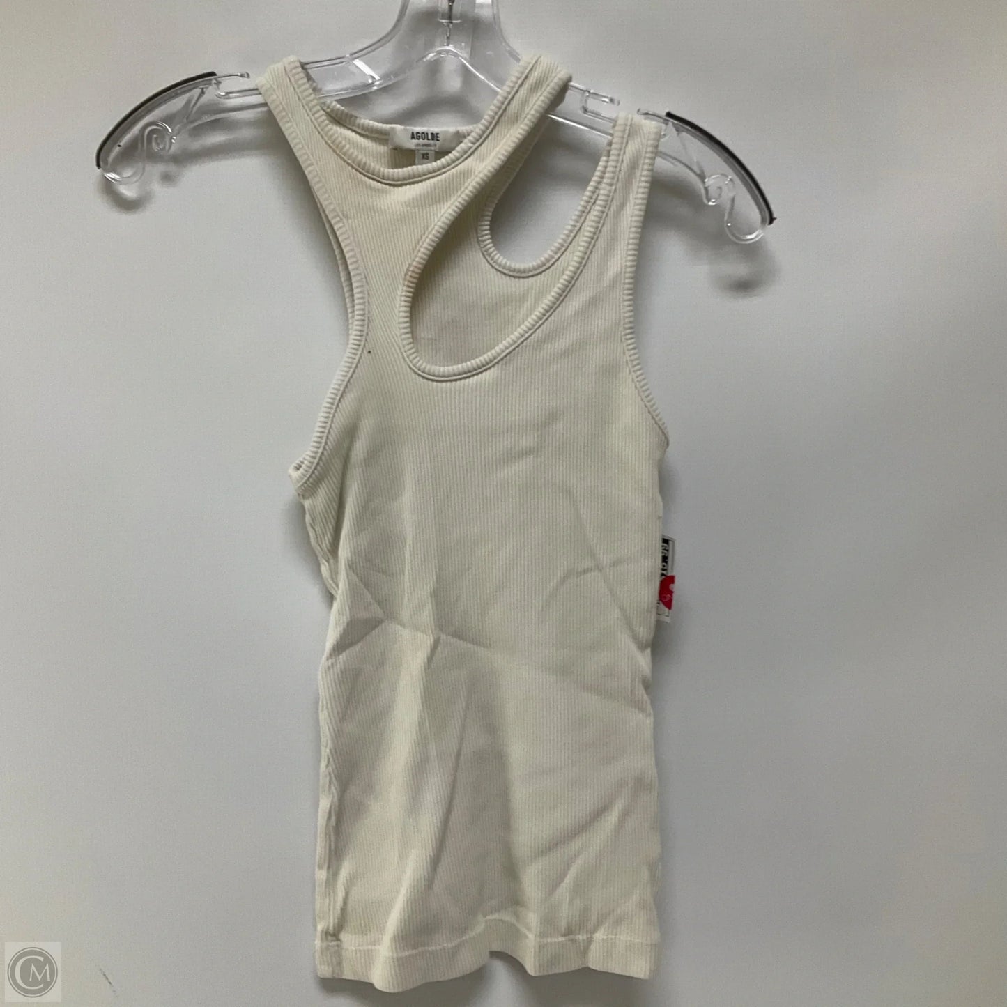 Top Sleeveless By Agolde In Cream, Size: Xs