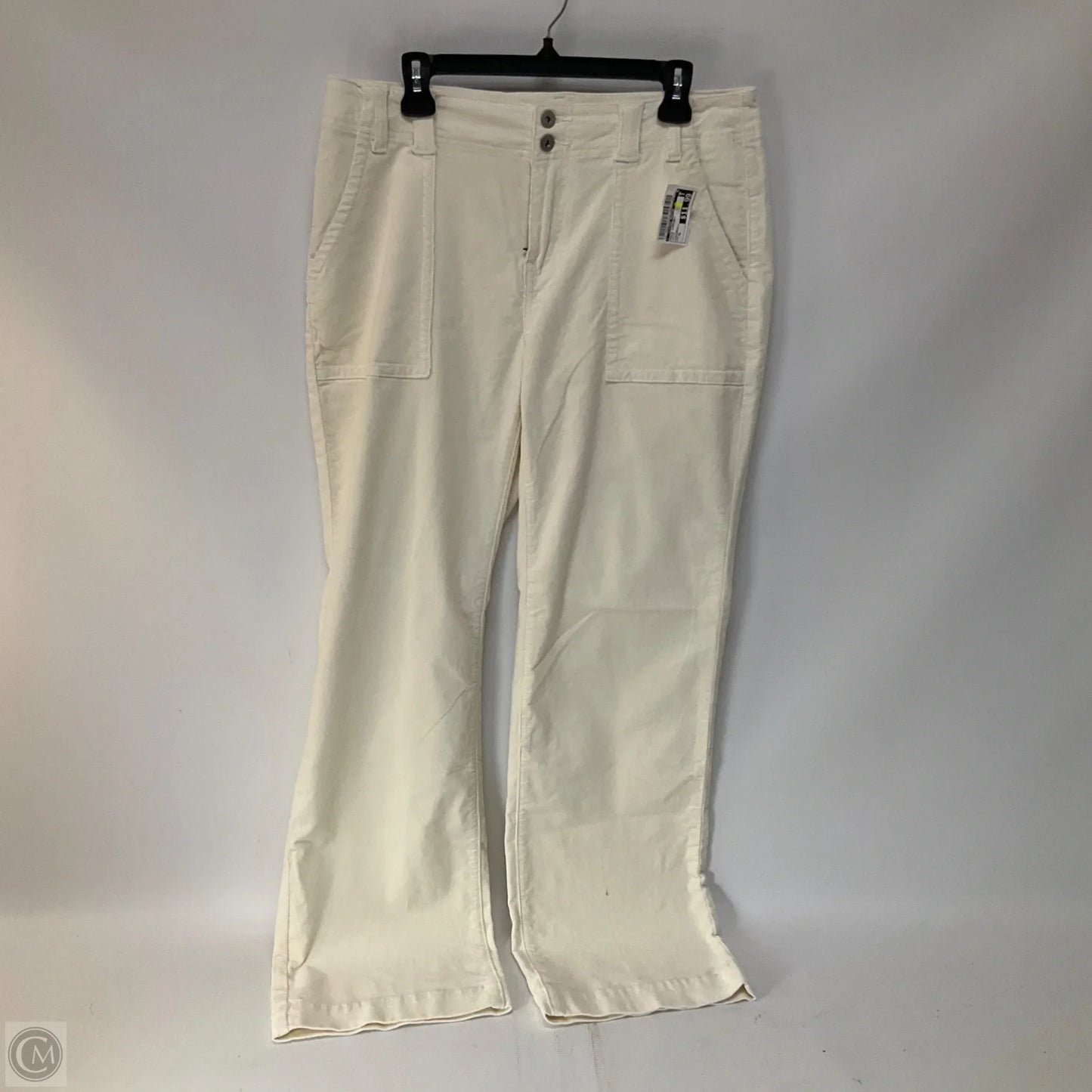 Pants Corduroy By Clothes Mentor In White, Size: Xl