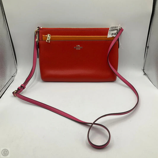 Crossbody Designer By Coach, Size: Medium