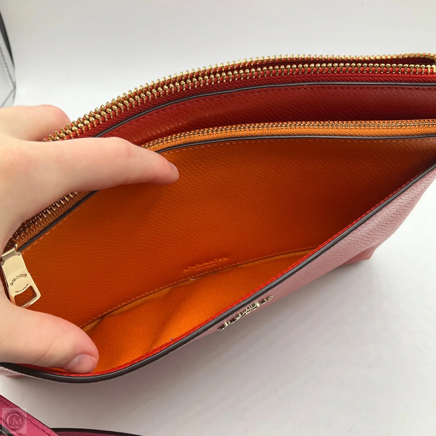 Crossbody Designer By Coach, Size: Medium